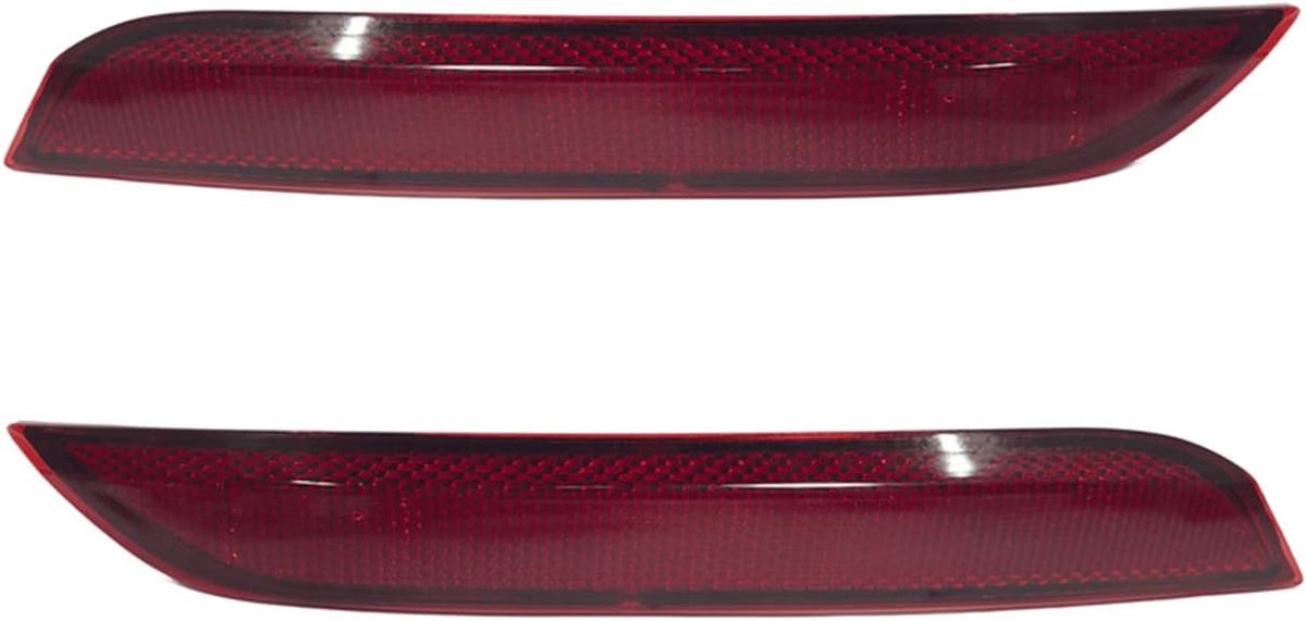 Set van 2 reflectoren voor achterklep, achterklep, achterzijde, rood, compatibel met VW Polo (2014-2017) 6R0945105C 6C0945105B