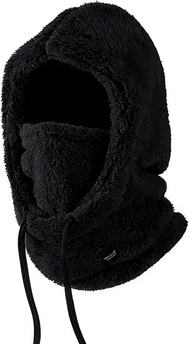 Bivakmuts thermisch winddicht skimasker, fleece fietsen motorfiets bivakmuts gezichtsbedekkingen, nekwarmer sjaal koud weer hoed, capuchon snoods hoeden, voor dames en heren, winter