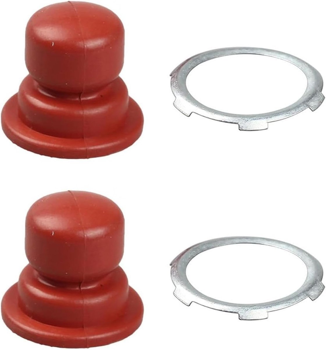 2 stuks primerlampen, rubberen grasmaaier, carburateur, primer, lamp, universele grasmaaier, accessoires, compatibel met Tecumseh 632575 632577 632582