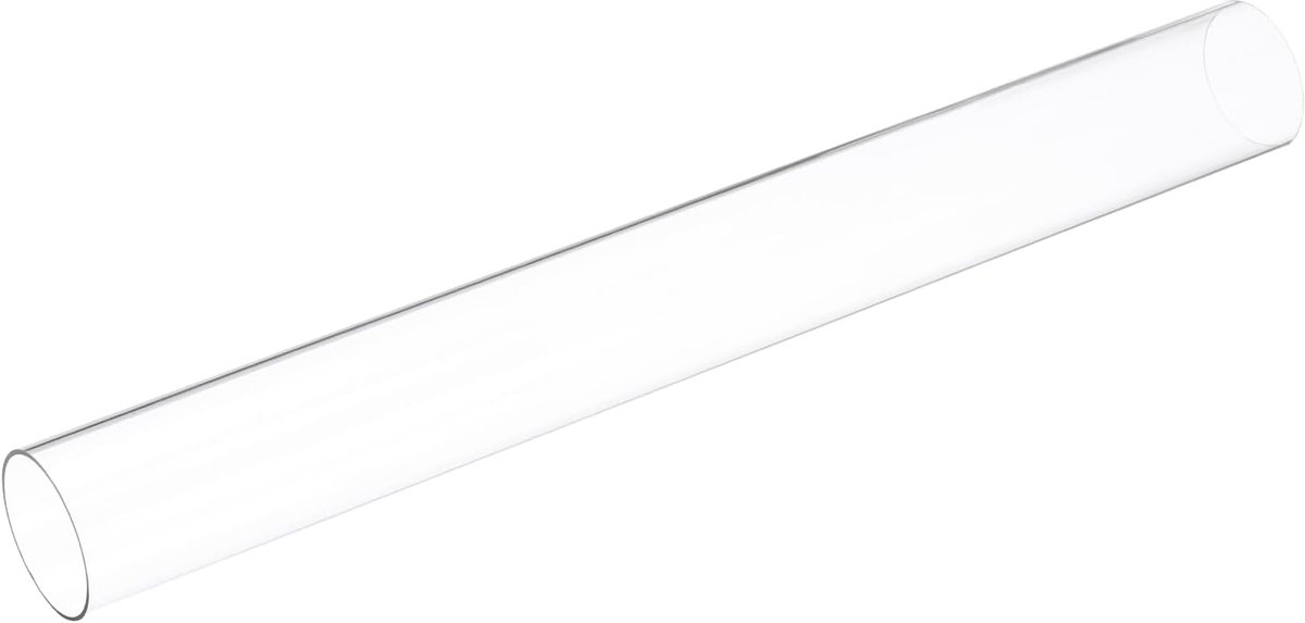 Polycarbonaat ronde buis, helder, 1 5/16 inch (34 mm) ID x 1 7/16 inch (36 mm) OD x 305 mm lengte kunststof buis