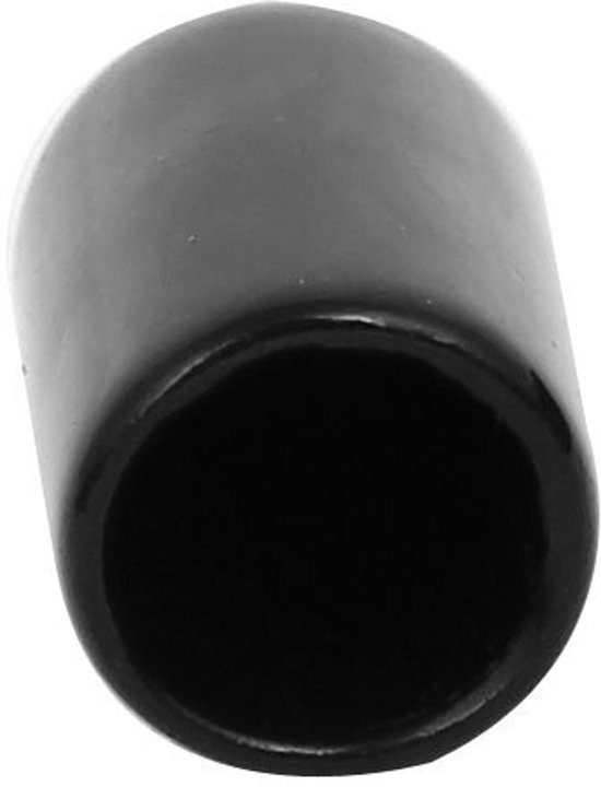 6 mm binnendiameter flexibele rubberen slang schroefsluiting zwart 100 stuks — afbeelding 2