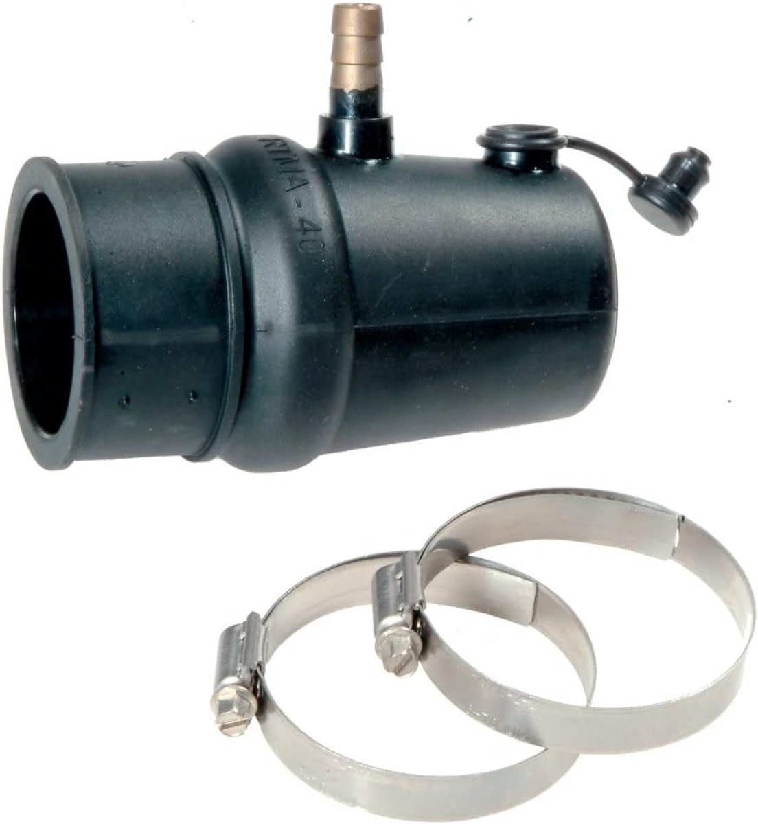 Zwevend rubber binnenlager met waterinlaat Ø30mm & koker Ø45mm