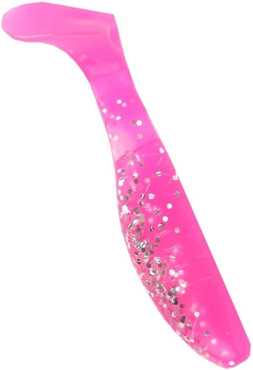 Rubberen Vis Lures - Zacht Kunstaas - Vissen op Roofvis - Extra Zacht Robuust - 7.5 cm - Roze