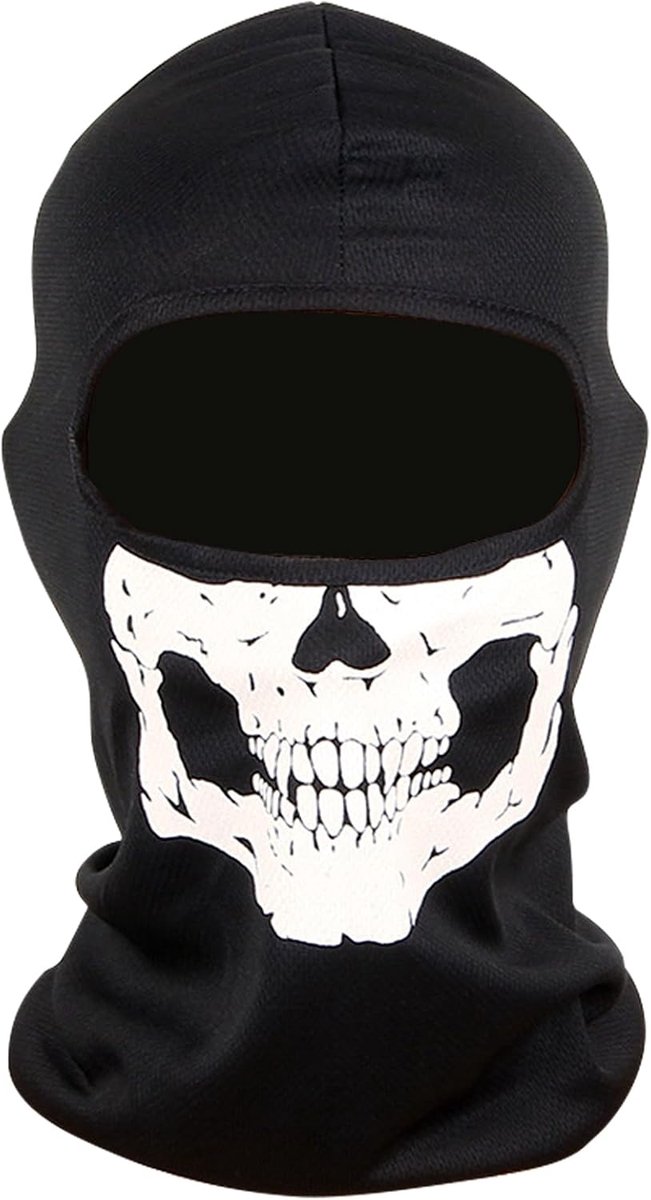 Skull Mask - Volledige Gezichtsmasker - Halloween Balaclava - Perfect voor Feesten - SnelShoppen