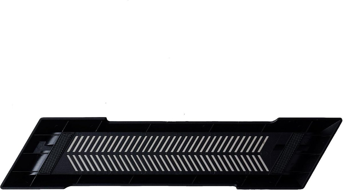 Verticale standaard zwart voor PS4 Slim - met koelopeningen - anti-slip voeten - eenvoudige installatie - SnelShoppen