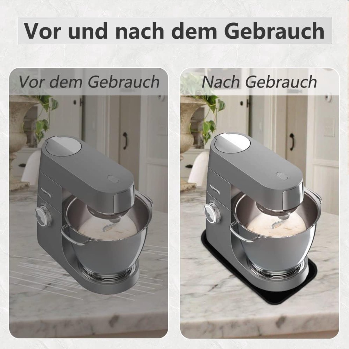 Sliding Mat voor Kenwood Chef XL - Nylon Sliding Board - Perfecte pasvorm - Bescherming voor ondergrond - m-winkel thumbnail 6
