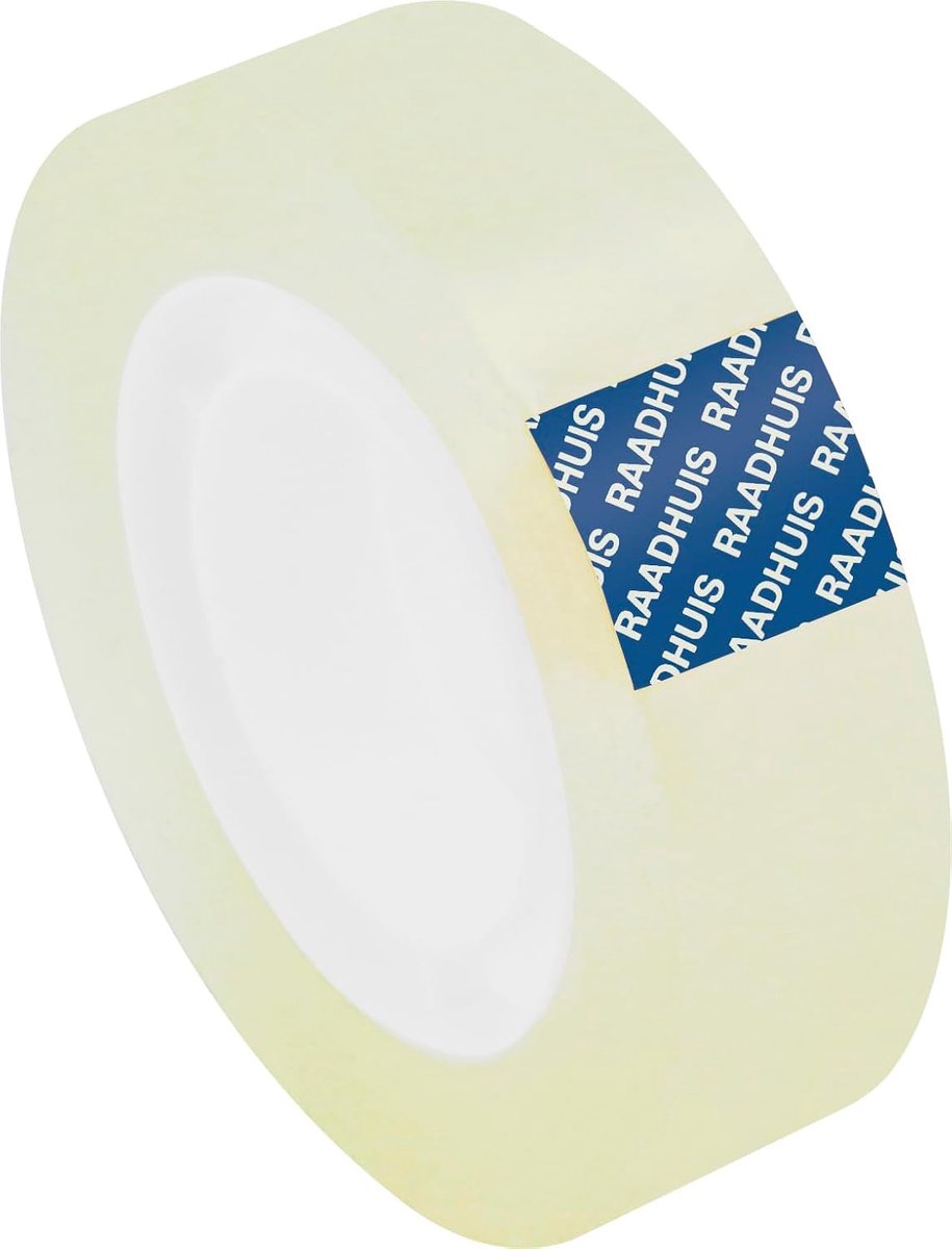 Transparant plakband 15 mm x 33 m geschikt voor B1 roller