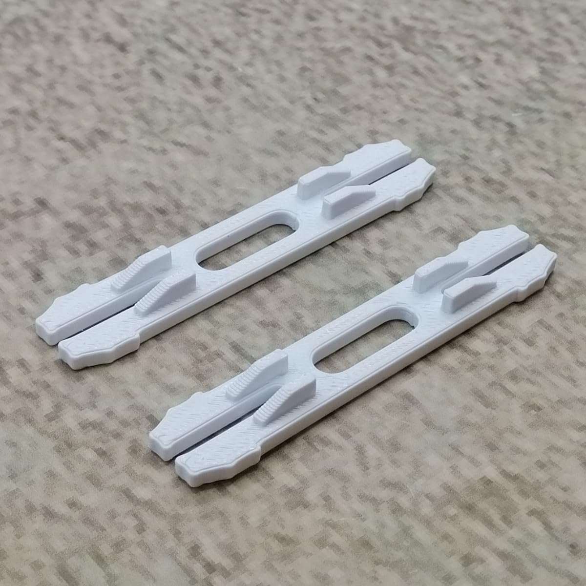Vervangconnectoren 2-pack Wit - Compatibel met IKEA VIDGA - Eenvoudige installatie - Verbindt gordijnrails - SnelShoppen