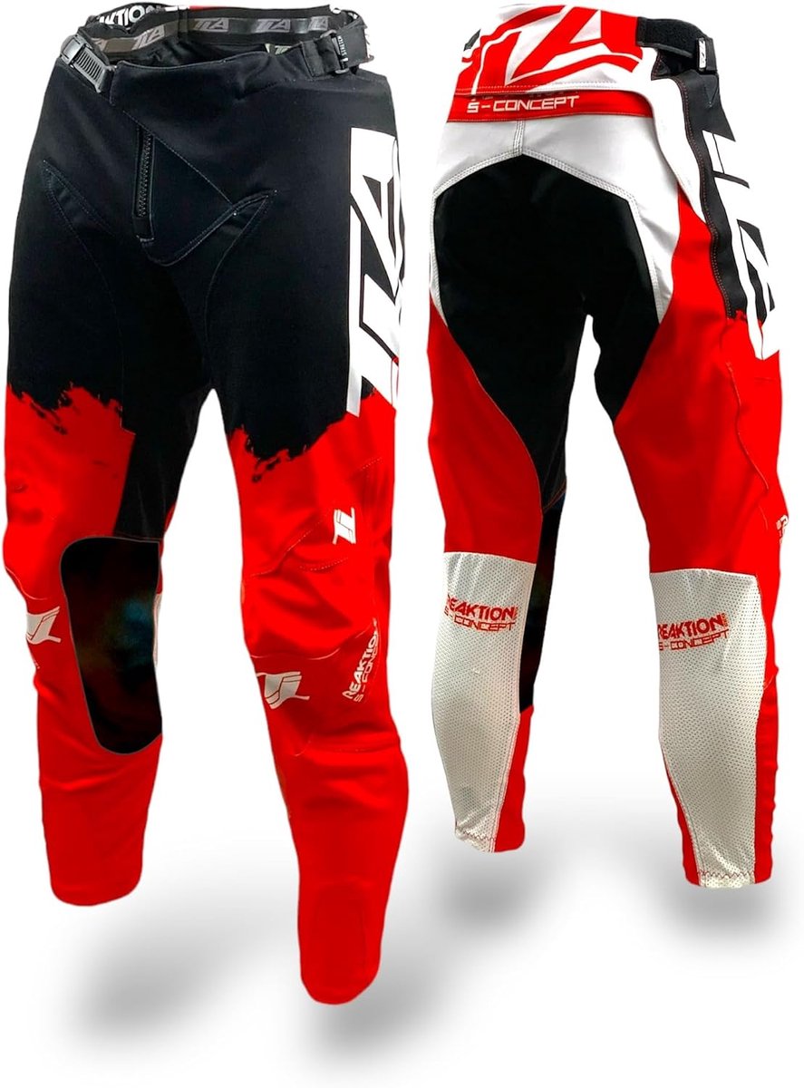 Enduro en motocrossbroek TLA REACTION MX - maat keuze - ademend materiaal - optimale bescherming - SnelShoppen