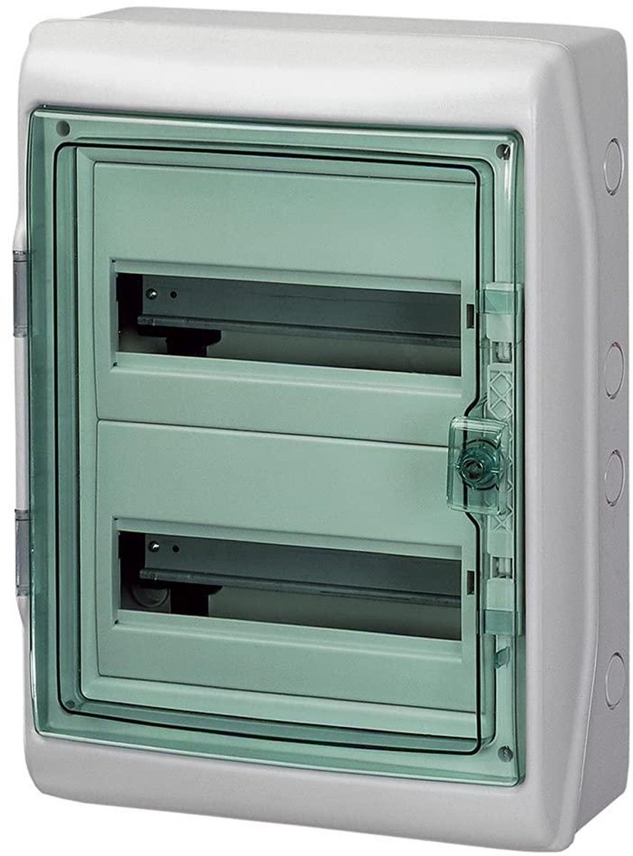 Kaedra behuizing - Groepenkast kast - Elektrische installatie - Rij-inbouwapparaat - 475 x 36 x 17 cm - Wit