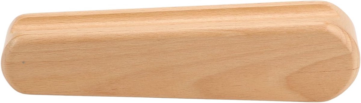 Kleermakers Klepel - Strijkplank Hout - Naaien Stoffen - Ergonomische Handgreep - 24 cm - Natuurlijk Hout