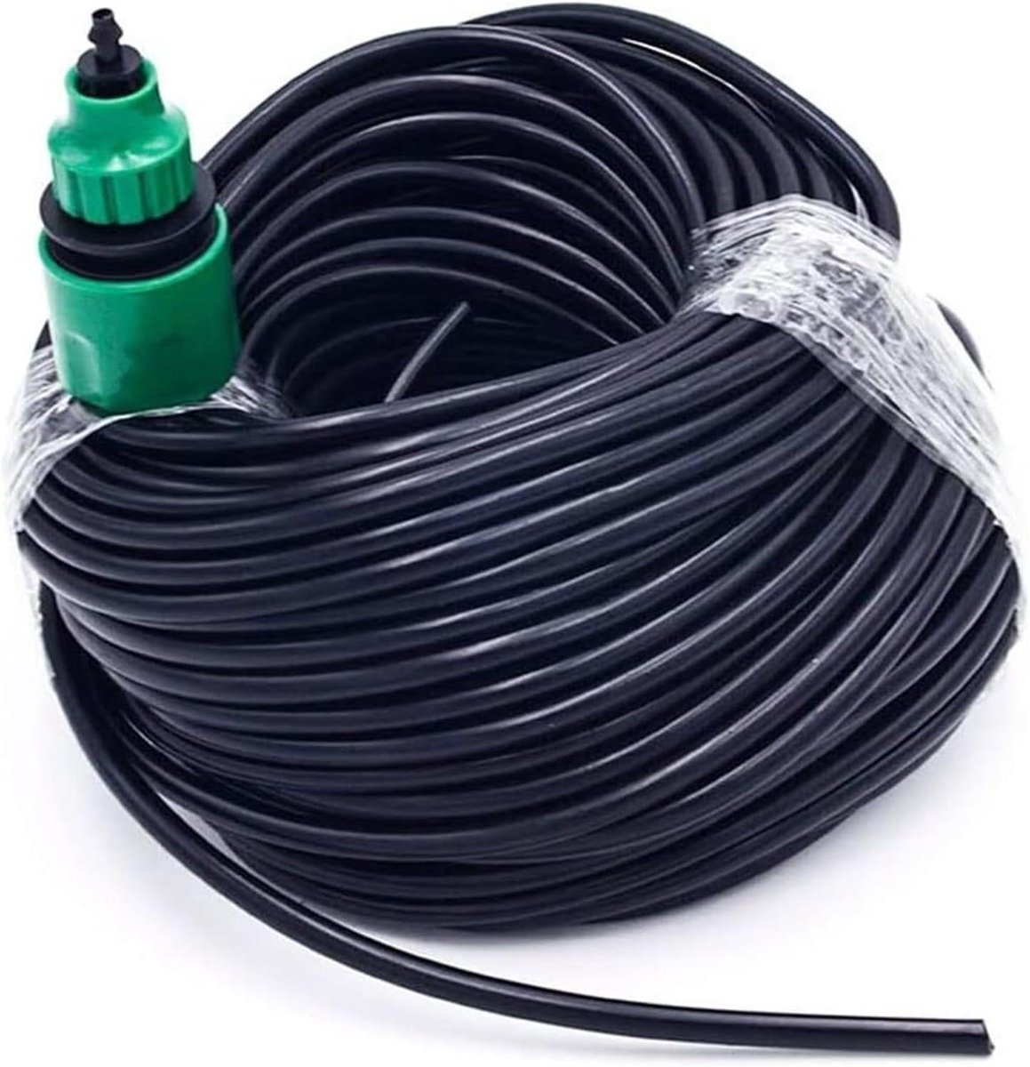 Druppelslang PVC - Irrigatieslang Tuin - Planten Water Geven - Flexibel Knijpvrij - 50 meter - Transparant