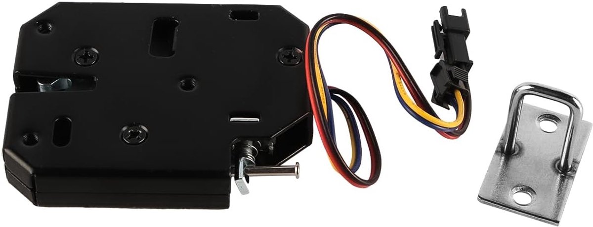 Elektromagnetische kast- en ladevergrendeling DC 12V - Poka-Yoke ontwerp - Detectieschakelaar - SnelShoppen