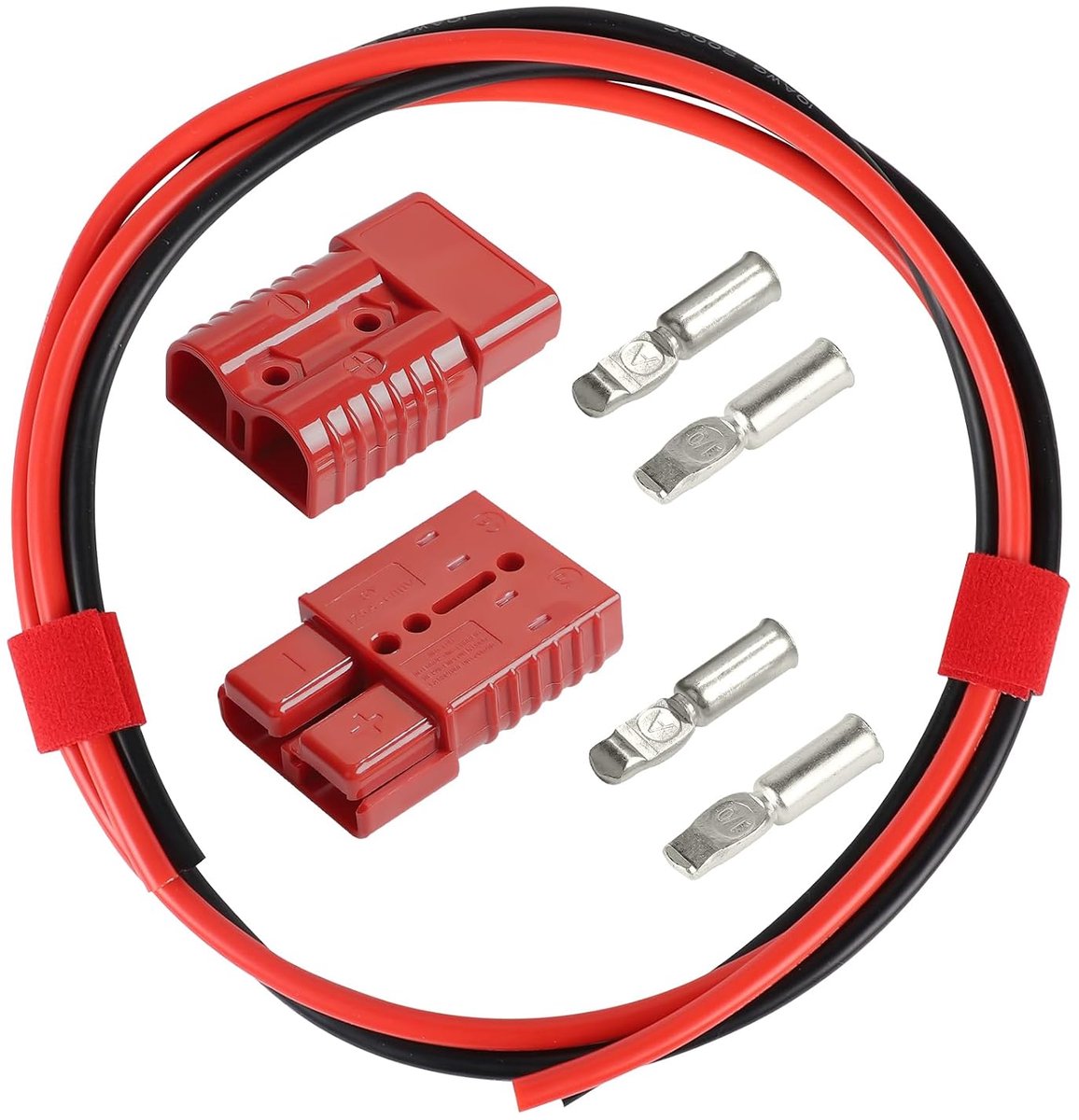 Anderson plug 50A - 10 AWG kabel - batterij aansluiting - snelle verbinding voor voertuigen - SnelShoppen