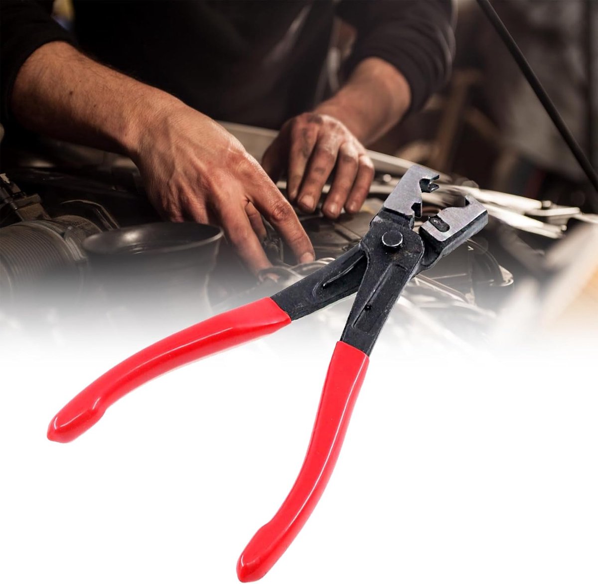 Slangklemmen set - multifunctionele tang - hoogwaardig staal - ideaal voor auto-reparaties - SnelShoppen