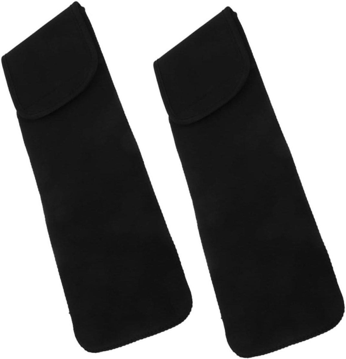 Opbergtas Krultang - Reistas Haartools - Haartools Organiseren - Beschermend Neopreen - 38x13x1 cm - Zwart