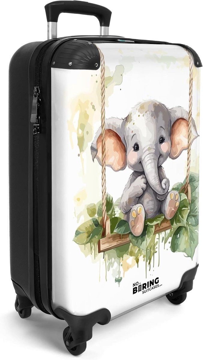 Kindersuitcase 55 cm - Hard Shell - TSA-slot - Ideaal voor reizen - ShopVlot