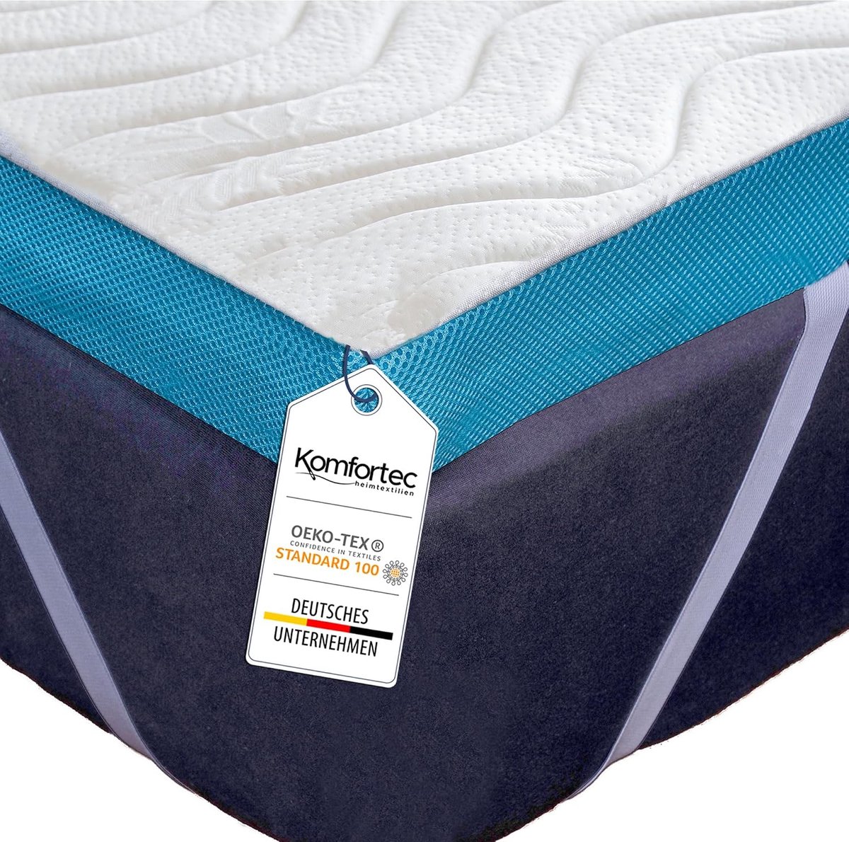 Matras Topper 140 x 200 cm - 7.5 cm Hoog - Visco Geheugenschuim - Voor een ontspannen nachtrust - ShopVlot