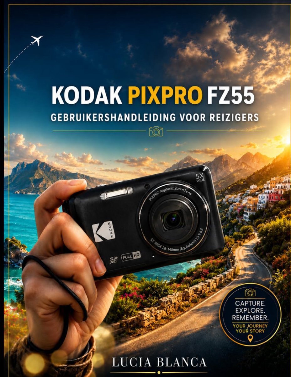 SnelShoppen - KODAK PIXPRO FZ55 Gebruikshandleiding voor Reizigers - Compleet Stapsgewijze Instructies, Instellingenhandleiding en Probleemoplossing v