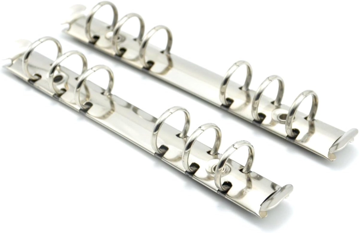 A6 Ringband Mechanisme Vervangingsset - 6-Hole 20MM - Sterk en Duurzaam - Voor het Makkelijk Toevoegen van Pagina's - ShopVlot