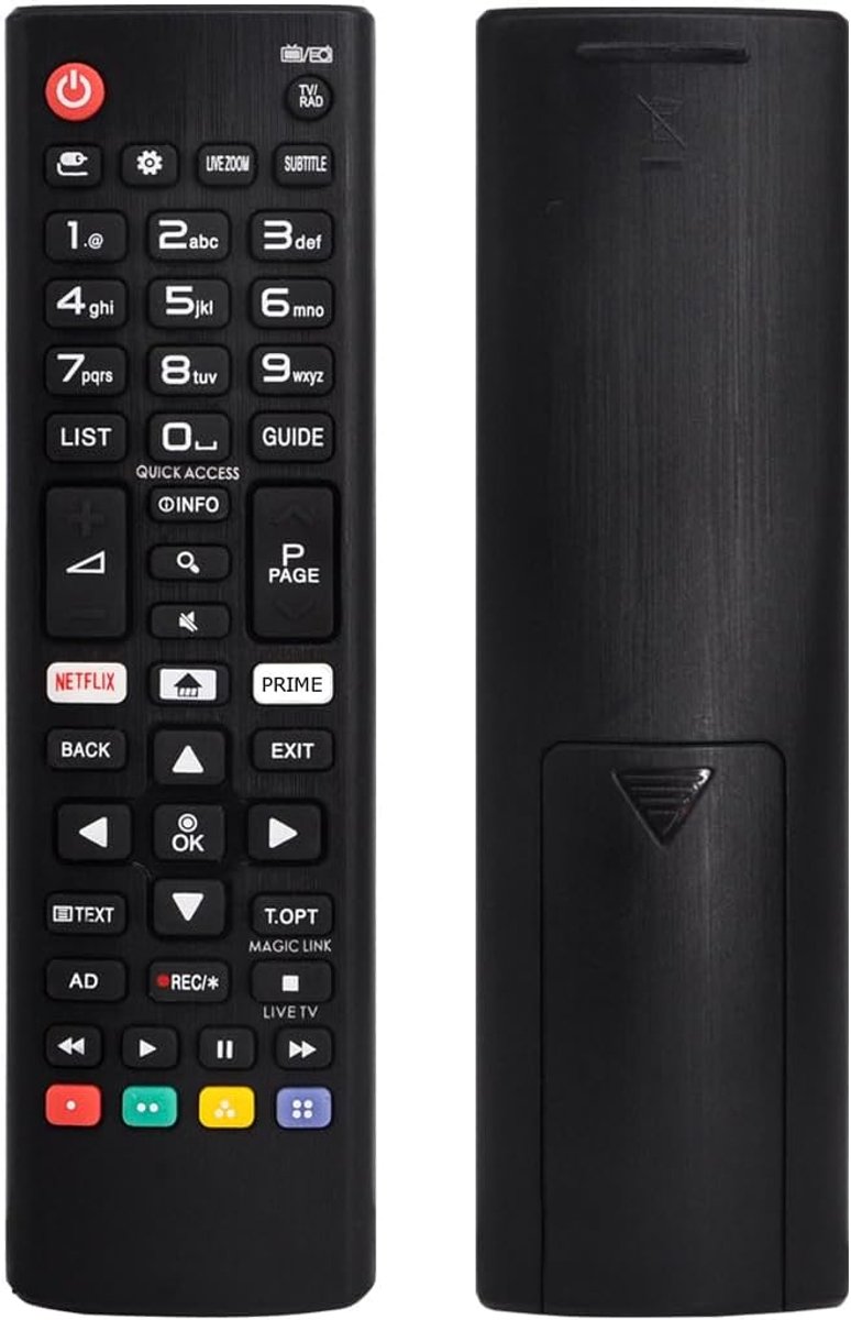 Universele afstandsbediening voor LG televisie - identiek aan origineel - eenvoudig in gebruik - perfect als vervanger - ShopVlot