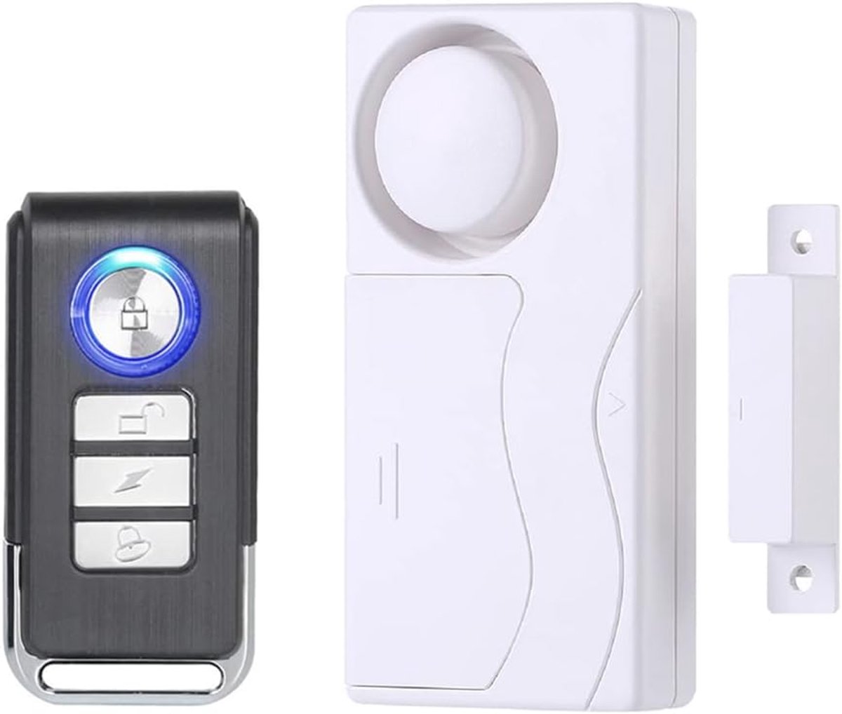 Deursensor - Draadloos alarm - 105 dB luid - Bescherming tegen inbraak - ShopVlot
