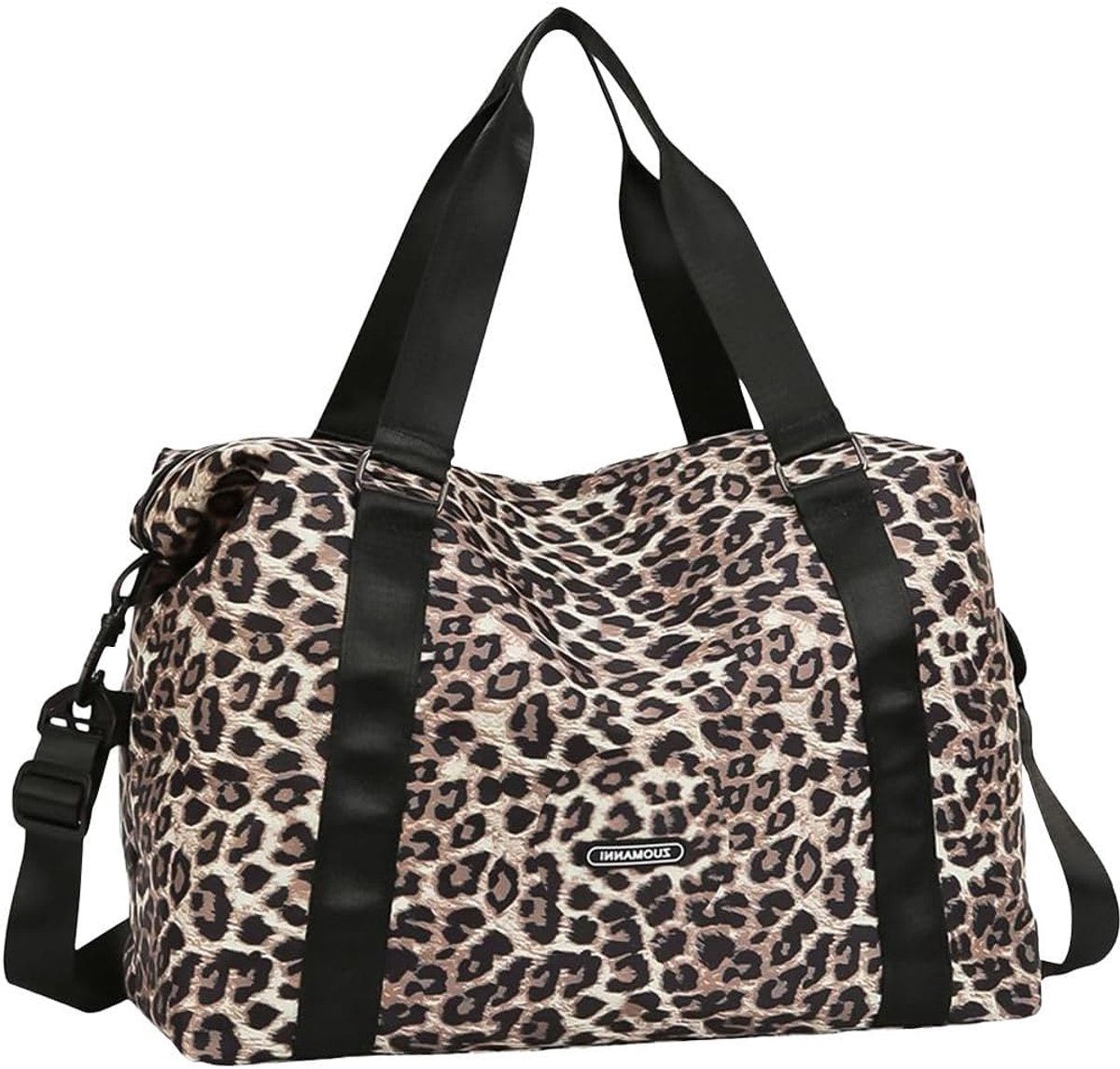 Reistas 35L - waterdicht - leopard patroon - ideaal voor weekendjes weg - ShopVlot