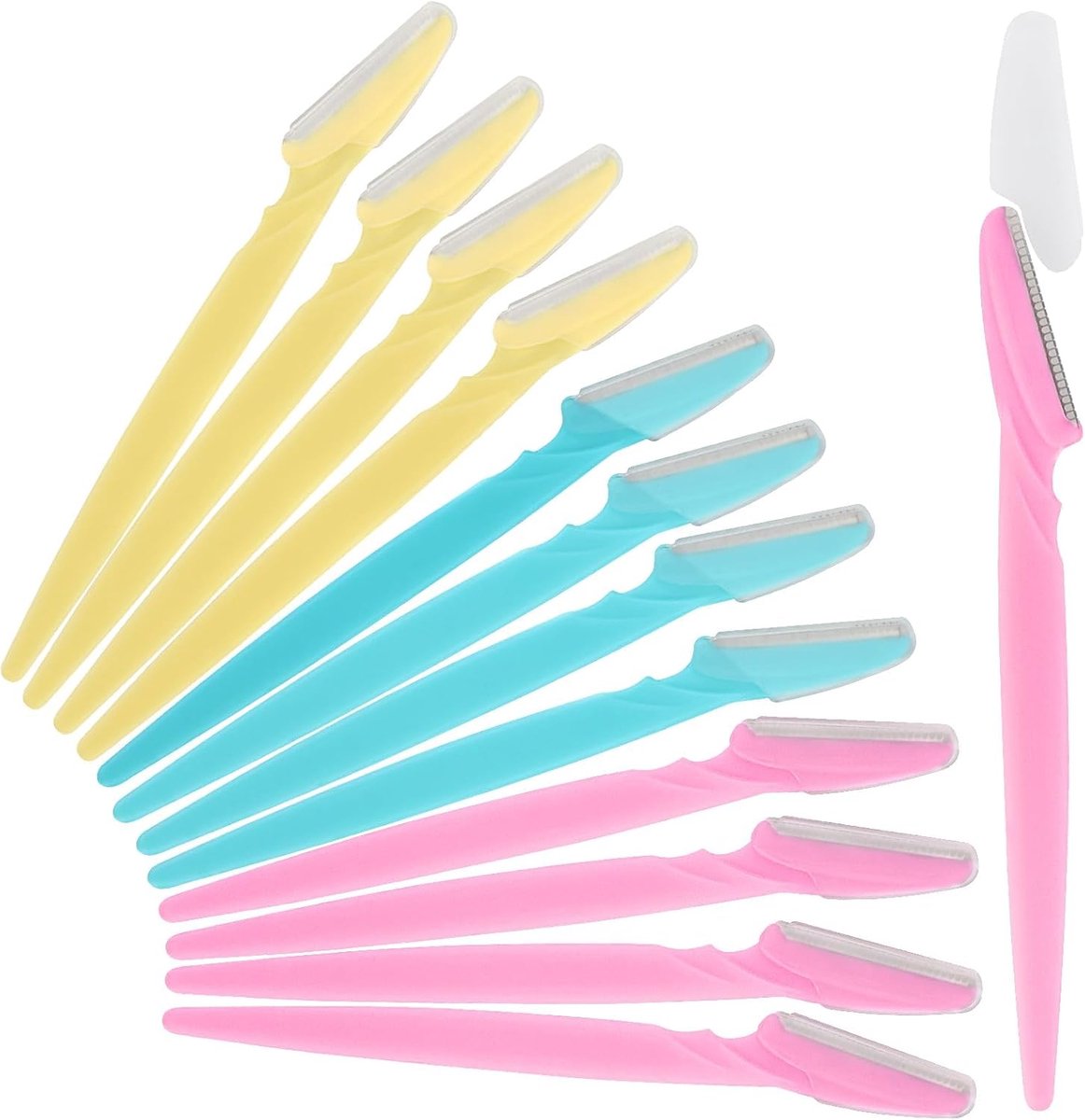 Eyelash Trimmer - 60 Stuks - RVS Blades - Voor Gezichts- en Lichaamsbeharing - ShopVlot