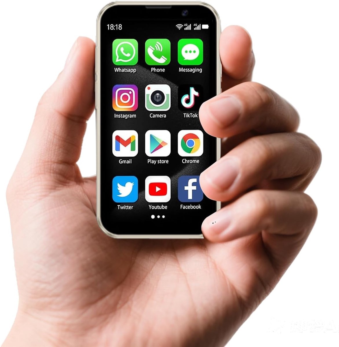 Mobiel 3 inch - Gold - 3G smartphone - Geschikt voor kinderen - ShopVlot