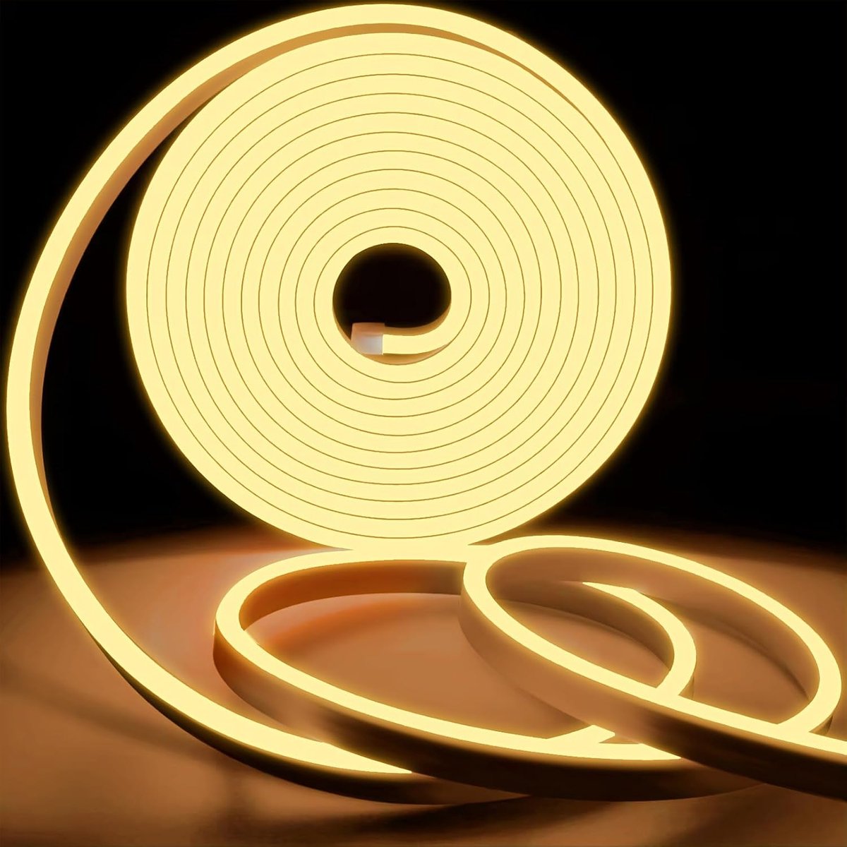 LED Strip Warm White 10m - Neon Lichtstrip - IP65 Waterproof - Flexibel voor Binnen en Buiten - ShopVlot