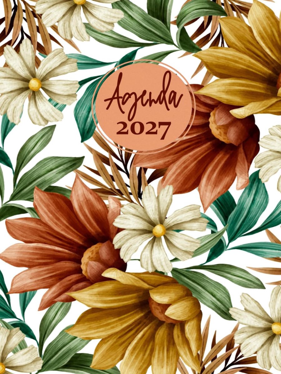 Agenda 2027 - A4 formaat - 1 week op 2 pagina's - met urenindeling 06:00 tot 22:00 - ShopVlot