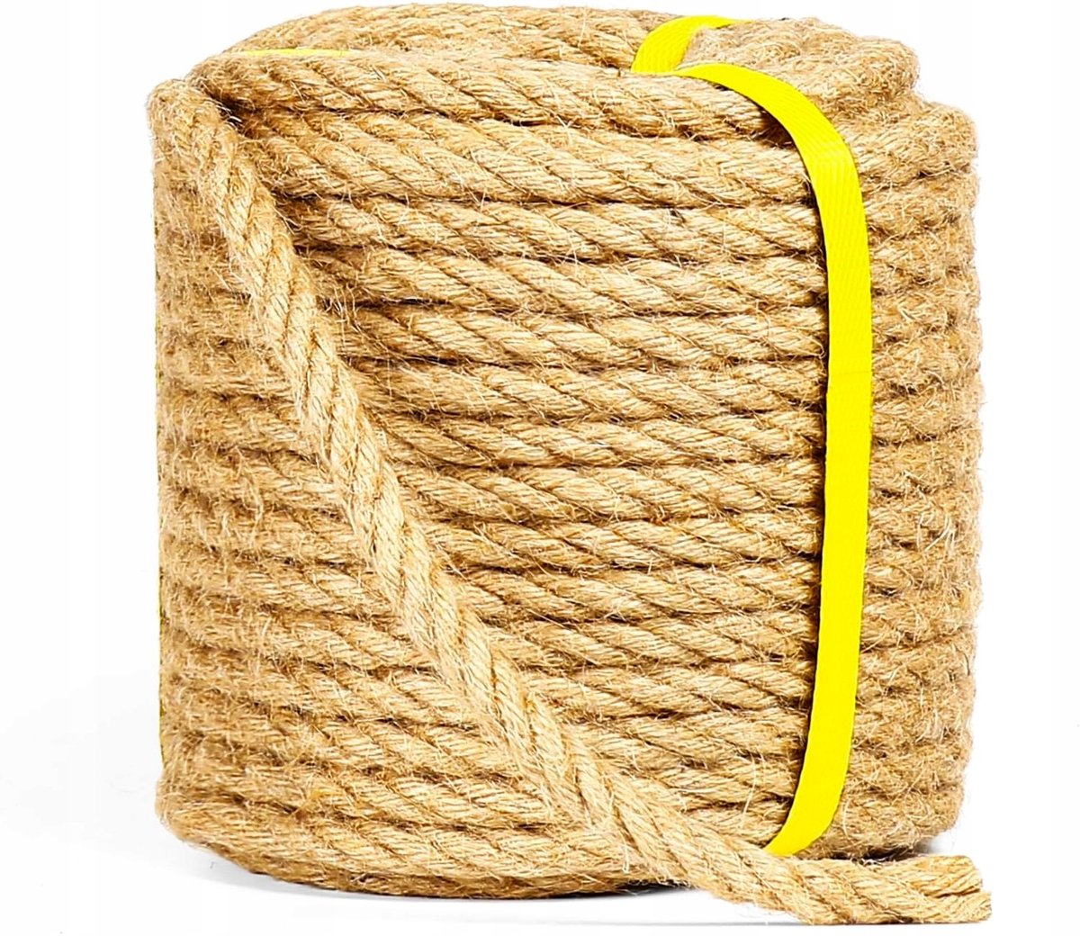 Jutekouw Touw 16mm 10m - Decoratief & Praktisch Zeilstouw
