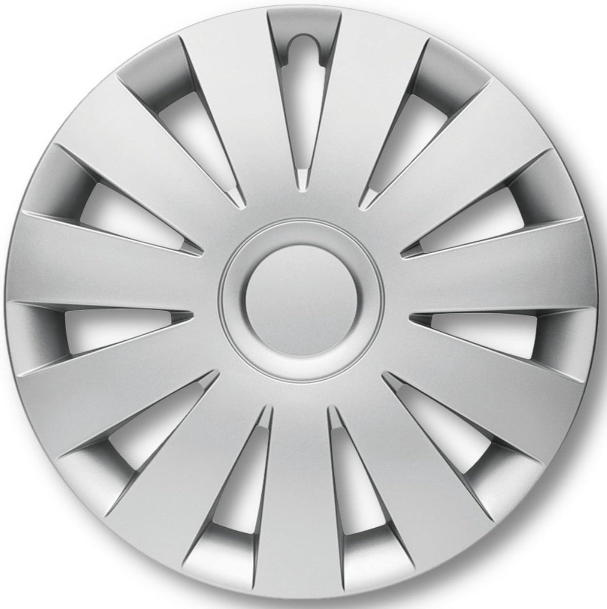 Wielcovers 14 inch - zilveren kunststof - duurzame afwerking - optimale rim bescherming - ShopVlot