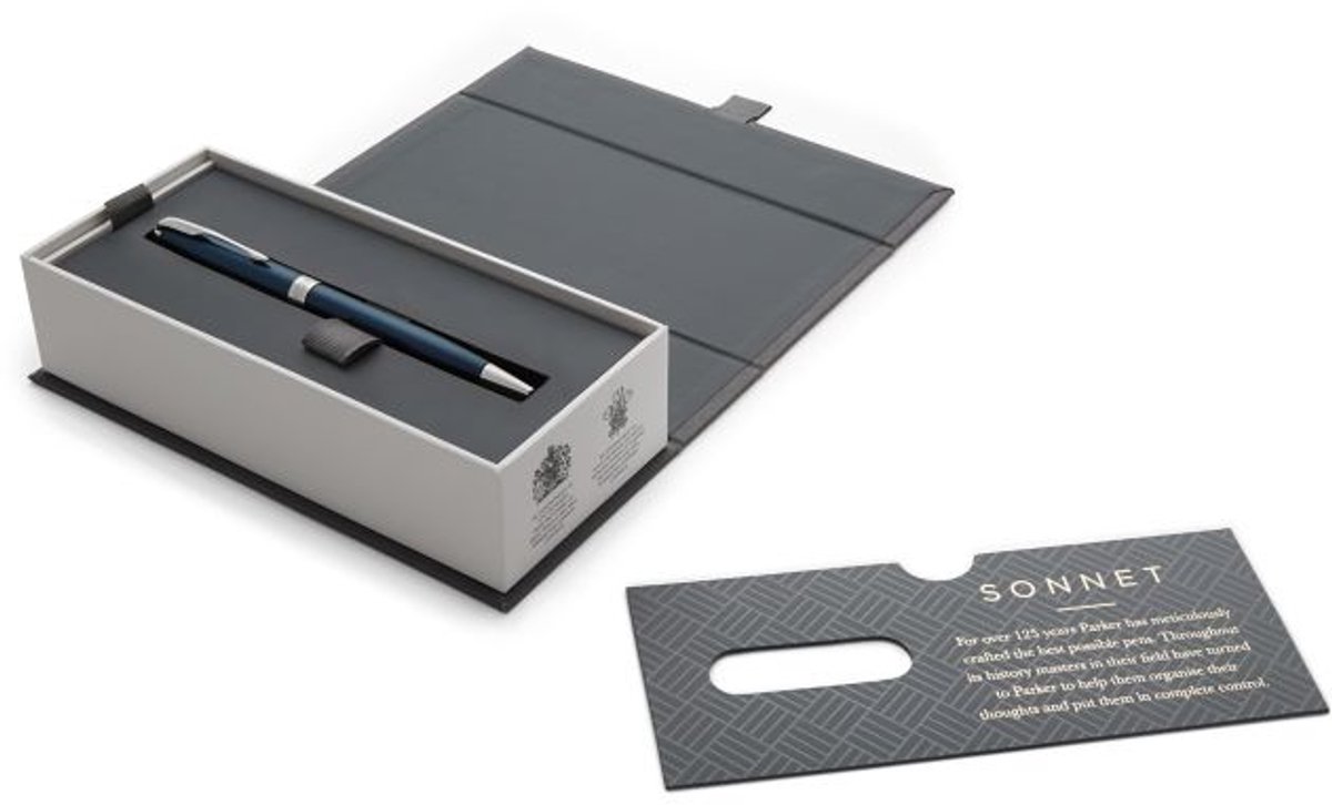 Parker Sonnet Subtelny Niebieski Długopis - Eleganckie Akcesoria Biurowe