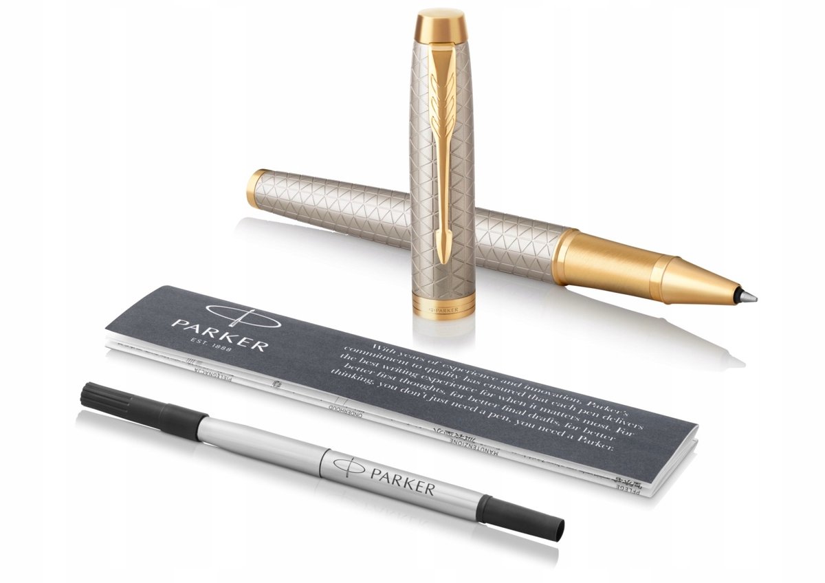 Parker IM Premium Warm Grey GT Balpen - Stijlvol Schrijven