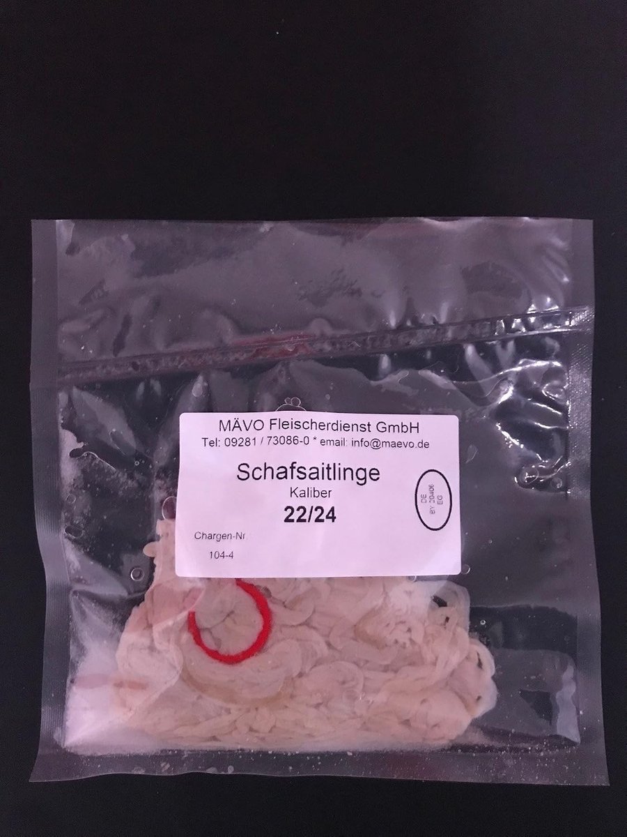 Darmstrings 22/24 1AB - 91 m topkwaliteit - kant-en-klaar zoutlak - eenvoudig te verwerken - ShopVlot