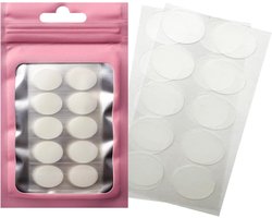 Daity Oorlel Beschermstrips voor Zware Oorbellen, Onzichtbare Ademende Oorsteunpleisters, Voorkomt Uitrekking Oorgaten, Accessoire voor Sieraden（100 stuck）