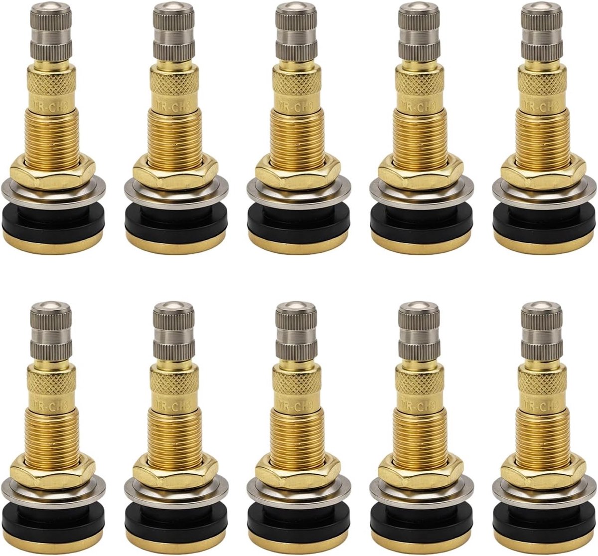 Ventielschacht 1 7/8 inch - messing - tubeless - betrouwbare afdichting voor landbouwvoertuigen - ShopVlot