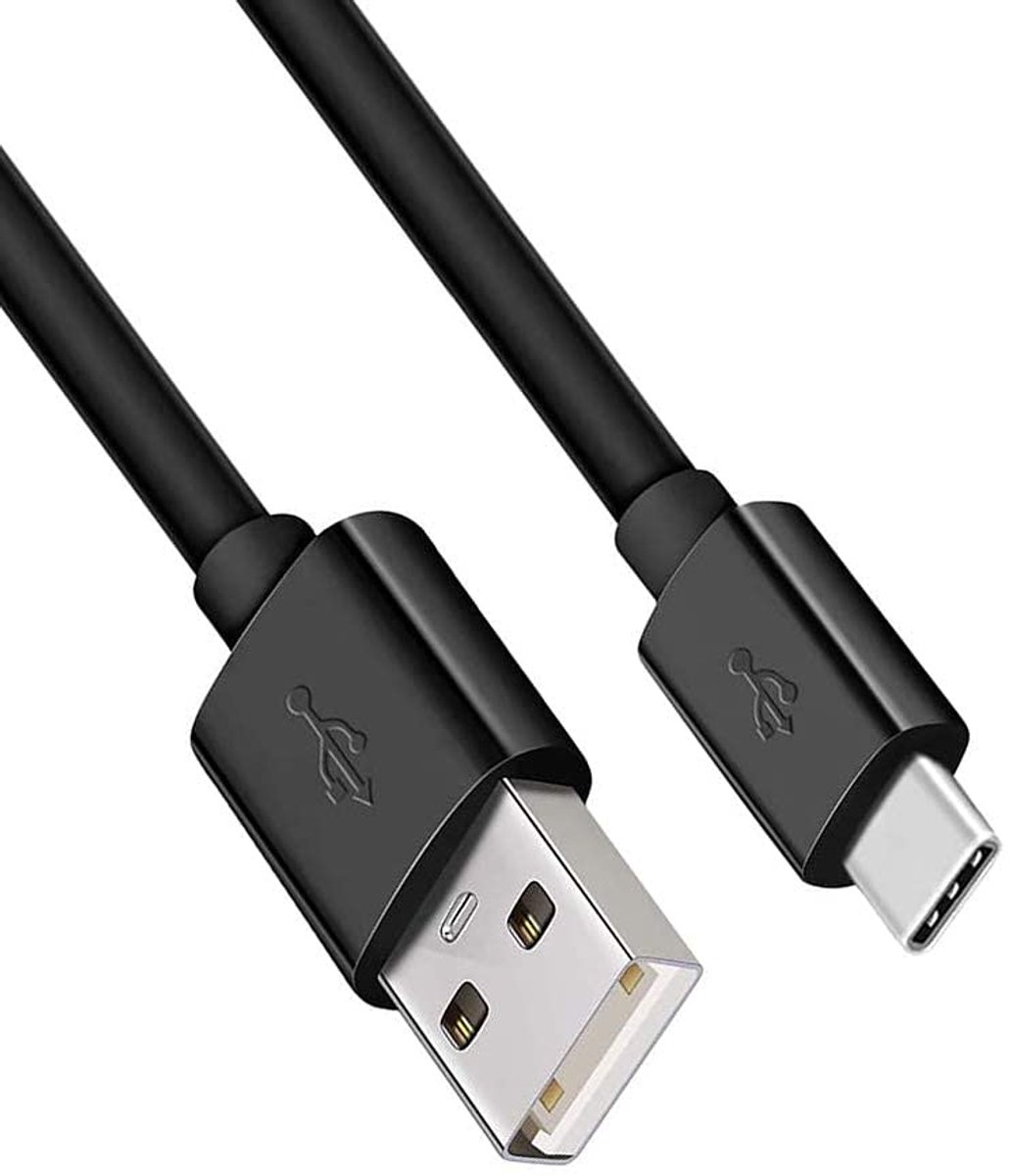 USB-C oplaadkabel 2m - zwart - snel opladen - geschikt voor JBL Charge 4 en Flip 5 - ShopVlot