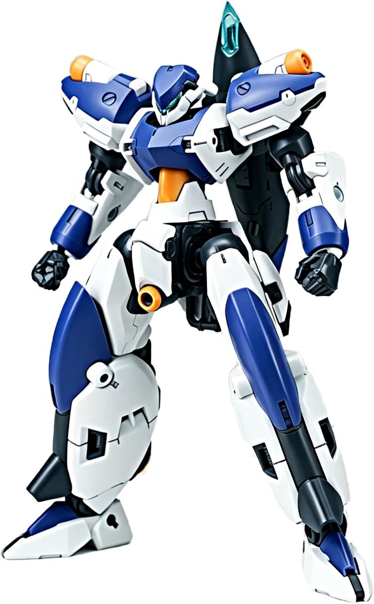 Actiefiguur 1/144 schaal - Franz Alpha blauw/wit - 5.5 inch modelbouw - unieke sci-fi mecha stijl - ShopVlot