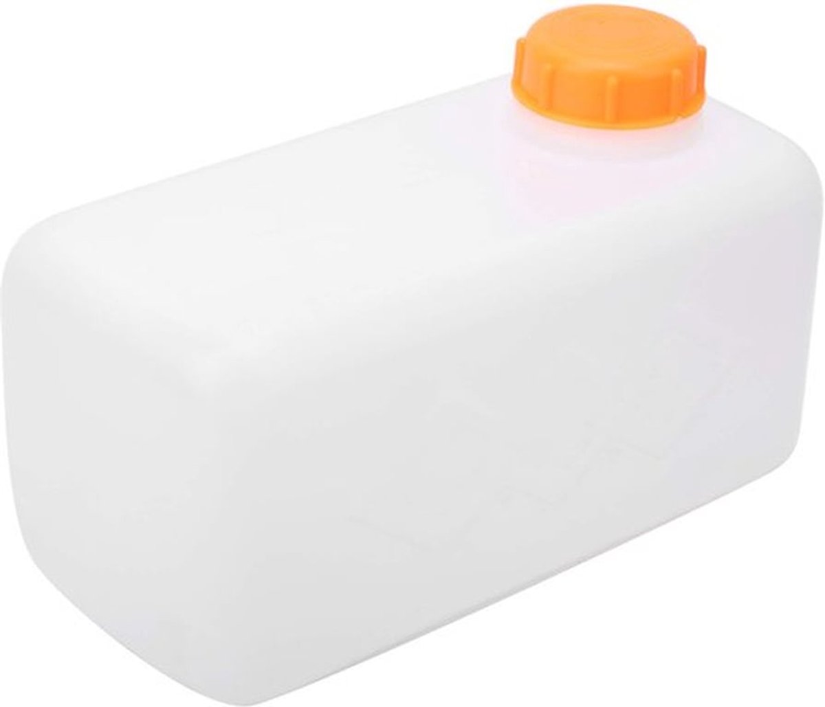 Plastic brandstoftank 5.5L grote capaciteit plastic brandstof olie gas tank voor auto vrachtwagen schip luchtvaart extra verwarmingsbox auto accessoires (oranje)