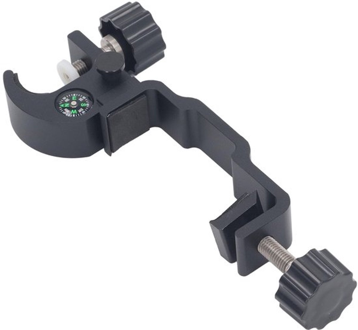 Pole Clamp, Compass Design Aluminium Beugel voor Trimble, GPS, Compact en Draagbare Gegevensverzamelaar Beugel voor Weg- en Ingenieursurvey