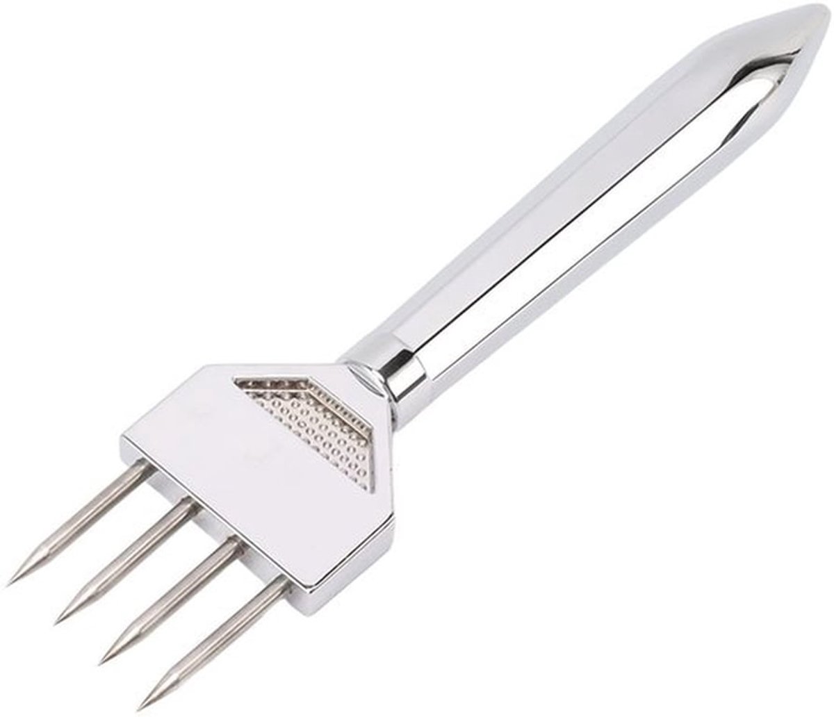 IJsbijl RVS, IJsvermaler Handleiding Volledig Metalen Voedselgrade IJsvermaler Stick Voor Keuken Bar Restaurant(A)