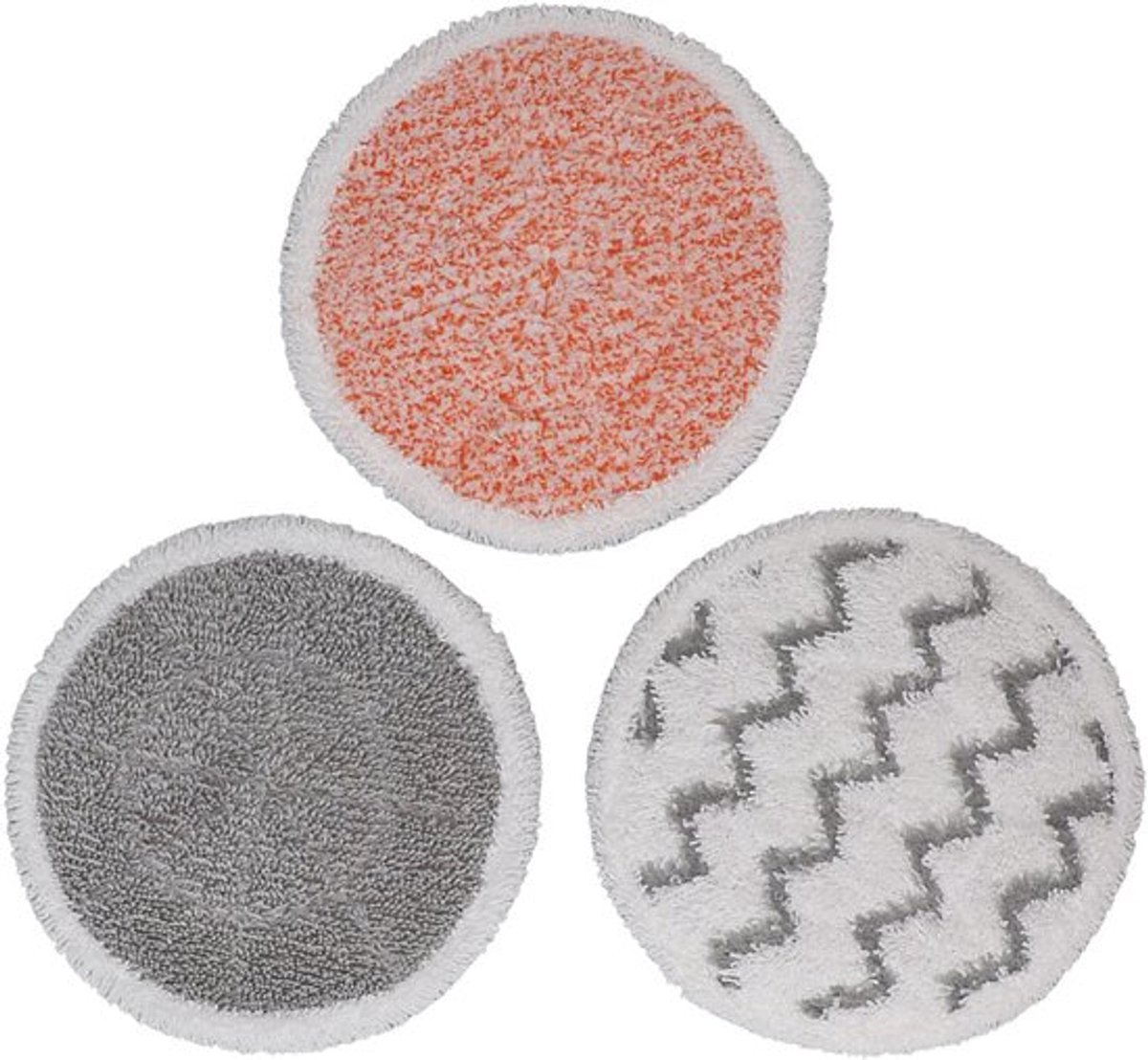 6-pack vervangende stoomreinigerpads voor Shark S7000 S7001 T2 T21 U6002-serie stoomreinigerpads, schrobmoppads, alles-in-één stoomreiniger voor de vloer