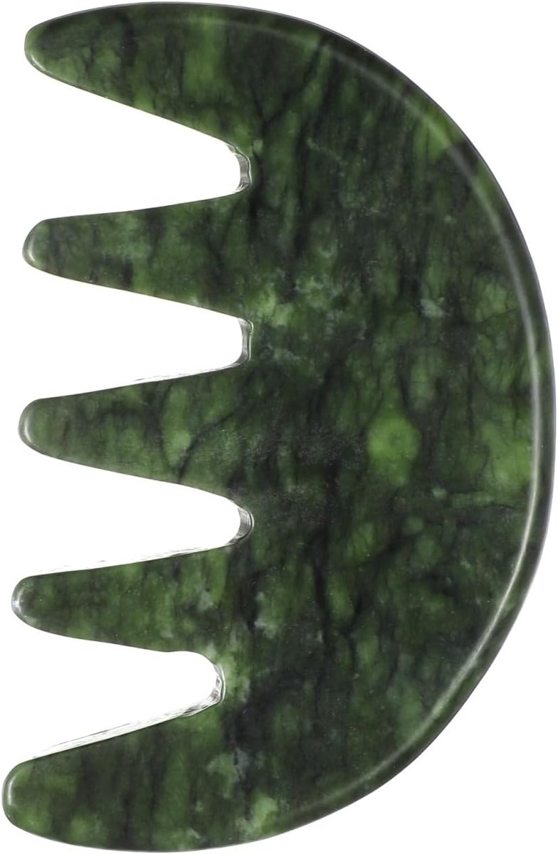 Massagekam - Jade - Scalp massager - Ontspannende hoofdmassage - ShopVlot