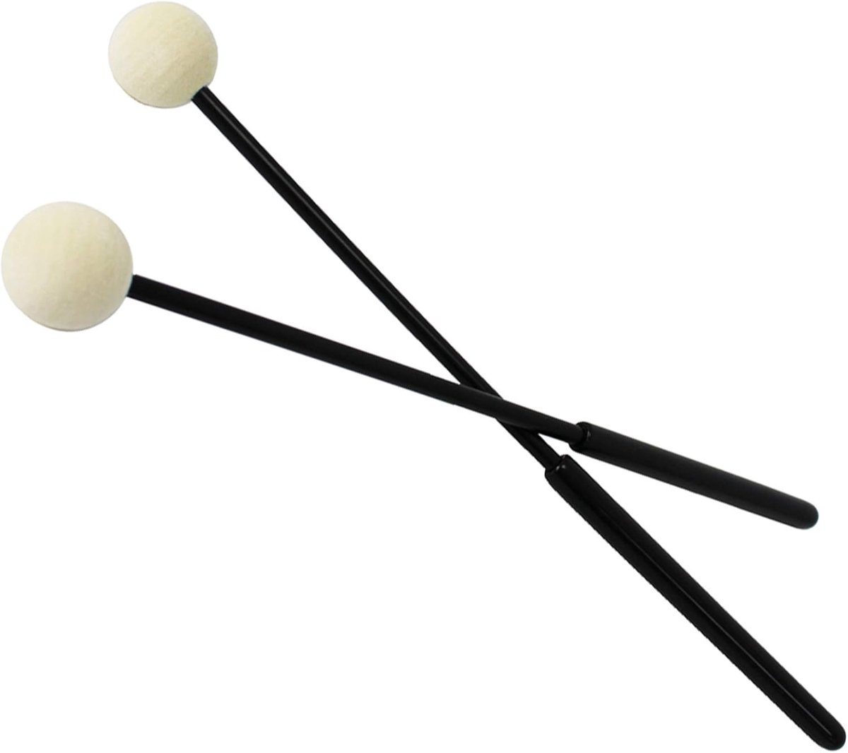 Rubberen slaginstrumenten 25 cm - Stevige kunststof handgreep - Warme klank - Ideaal voor muziekonderwijs - ShopVlot