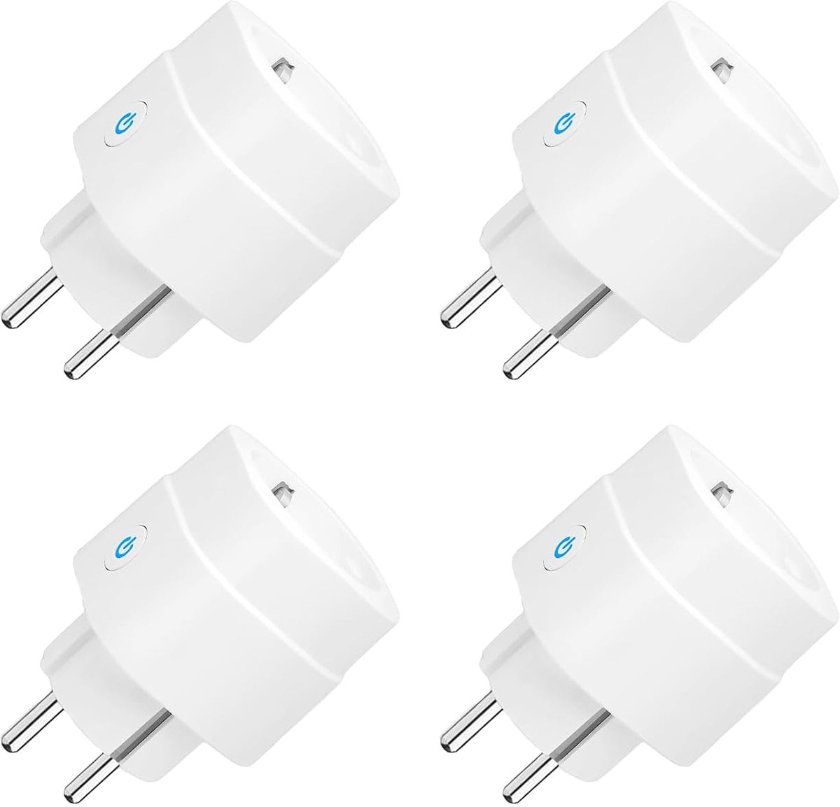 Smart socket met stroommeting - mini plug WiFi - timer en spraakbesturing - handsfree gemak - ShopVlot