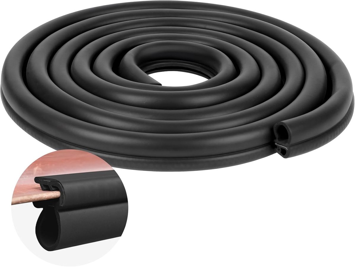 Garagedeurafdichting 3M - Rubber afdichtstrip - Weerbestendig - Voor optimale isolatie - ShopVlot