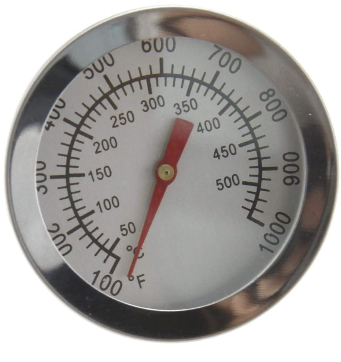 Oven/BBQ Grill Thermometer - Bimetalen RVS - 50℃-500℃ - Precisie voor perfecte garing - ShopVlot