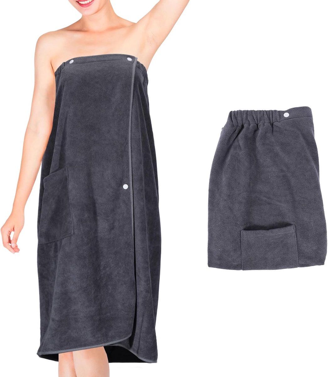 Sauna Kilt voor Mannen 70x140cm - Absorberende Microvezel - Sneldrogend & Hygiënisch - Ideaal voor Sauna en Fitness - ShopVlot